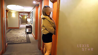 Big Natural Tits And Big Ass Babe Gets Creampied By Hotel Staff