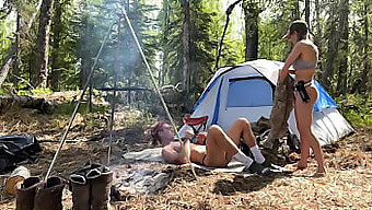 Bisexual Couple'S First Camping Trip In Alaska'S Wilderness