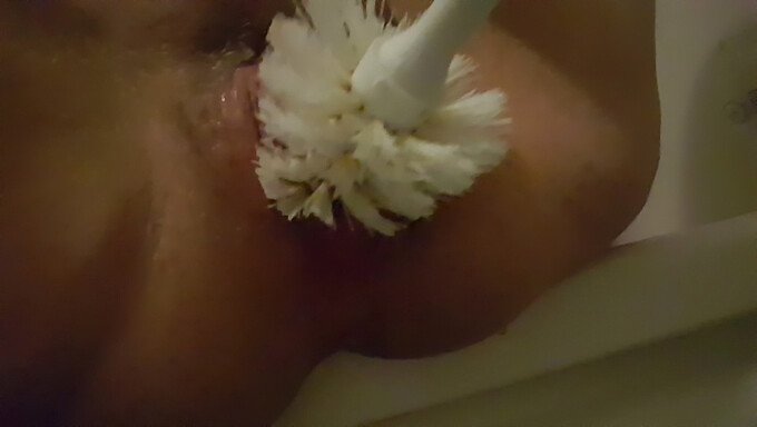 Brutal Bdsm With Fat Bbw And Toilet Brush