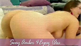 Model Wanita Gemuk Cantik Amber'S Webcam Show Menampilkan Payudara Besar Alaminya