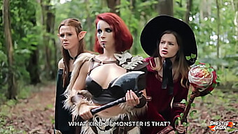 Redhead Enchantress Explores Her Wild Side In This D&D Adventure