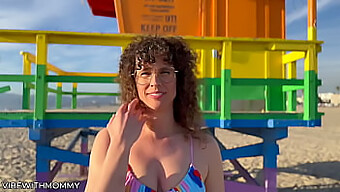 Amateur Milf Gets Picked Up By A Stranger For Beach Sex And Handsjob